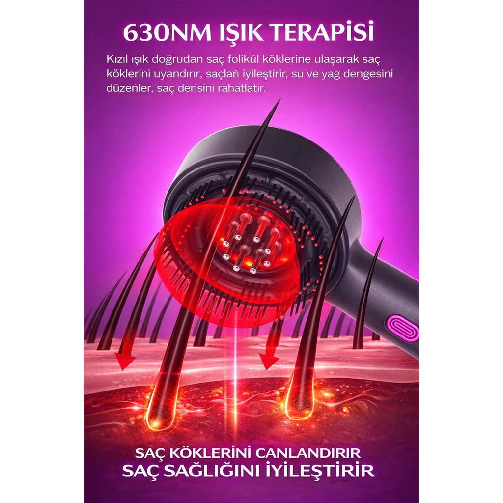 GlowSpike™-Elektrikli Saç Derisi Bakım & Masaj Cihazı